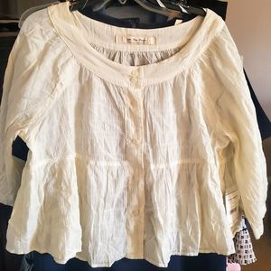 We the Free | Free People blouse off-white